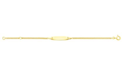 Gourmette bébé - Or 9k