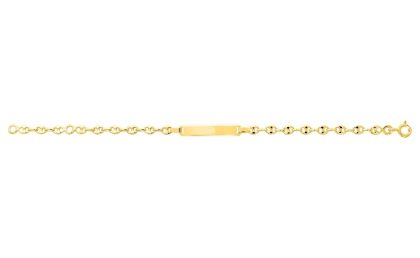 Gourmette bébé - Or 9k