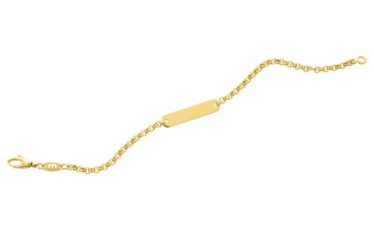 Gourmette bébé - Or 18k